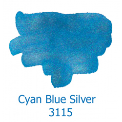 Atrament De Atramentis Pearlscent Cyan Blue