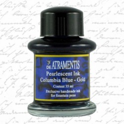 Atrament De Atramentis Pearlscen Columbian Blue